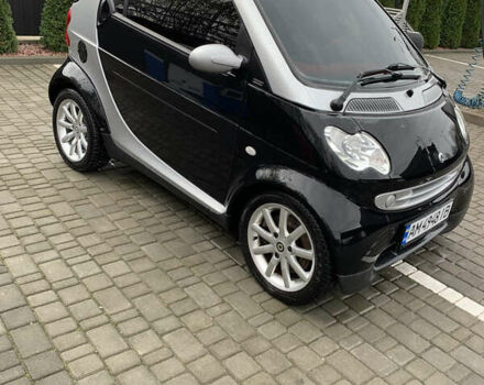 Черный Смарт Форту, объемом двигателя 0.7 л и пробегом 141 тыс. км за 3900 $, фото 3 на Automoto.ua