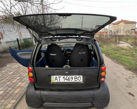 Чорний Смарт Fortwo, об'ємом двигуна 0.6 л та пробігом 127 тис. км за 1500 $, фото 4 на Automoto.ua