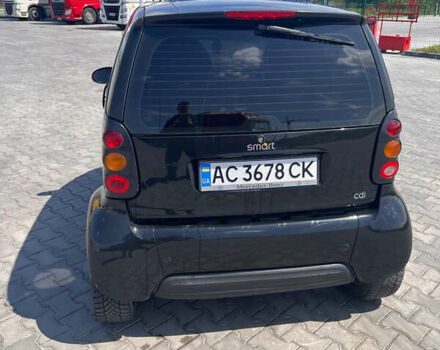 Черный Смарт Форту, объемом двигателя 0.6 л и пробегом 130 тыс. км за 2400 $, фото 4 на Automoto.ua