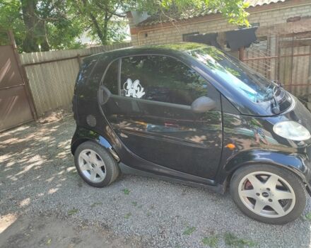 Черный Смарт Форту, объемом двигателя 6 л и пробегом 254 тыс. км за 3200 $, фото 3 на Automoto.ua