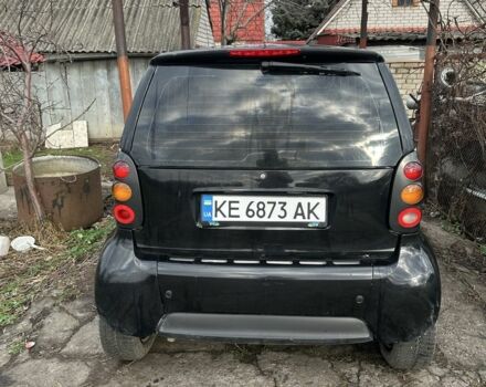 Черный Смарт Форту, объемом двигателя 0.6 л и пробегом 192 тыс. км за 2500 $, фото 3 на Automoto.ua
