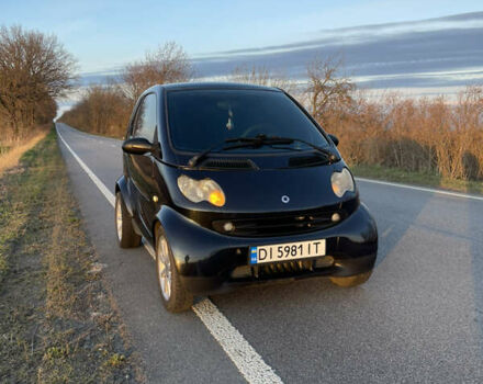 Черный Смарт Форту, объемом двигателя 0.6 л и пробегом 256 тыс. км за 2700 $, фото 1 на Automoto.ua