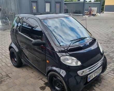 Чорний Смарт Fortwo, об'ємом двигуна 0.6 л та пробігом 161 тис. км за 3300 $, фото 1 на Automoto.ua