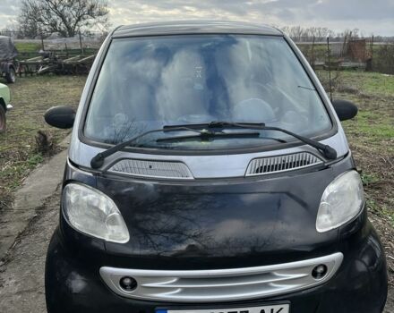 Черный Смарт Форту, объемом двигателя 0.6 л и пробегом 192 тыс. км за 2500 $, фото 1 на Automoto.ua