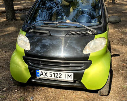 Чорний Смарт Fortwo, об'ємом двигуна 0.6 л та пробігом 150 тис. км за 3000 $, фото 4 на Automoto.ua