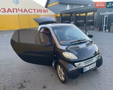Черный Смарт Форту, объемом двигателя 0.6 л и пробегом 99 тыс. км за 2200 $, фото 4 на Automoto.ua