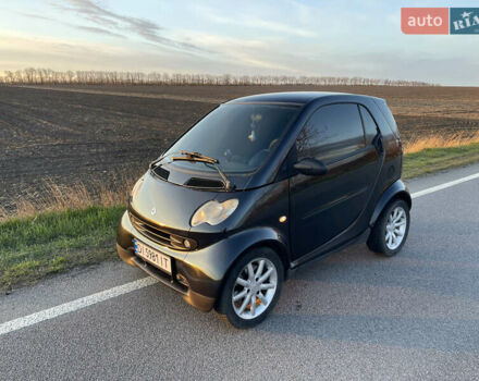 Черный Смарт Форту, объемом двигателя 0.6 л и пробегом 256 тыс. км за 2700 $, фото 4 на Automoto.ua