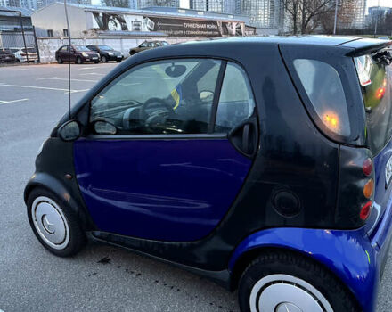Чорний Смарт Fortwo, об'ємом двигуна 0.6 л та пробігом 232 тис. км за 2450 $, фото 3 на Automoto.ua
