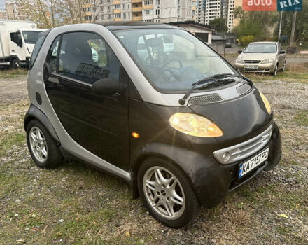 Чорний Смарт Fortwo, об'ємом двигуна 0.6 л та пробігом 155 тис. км за 2600 $, фото 1 на Automoto.ua