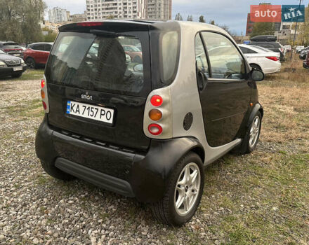Чорний Смарт Fortwo, об'ємом двигуна 0.6 л та пробігом 155 тис. км за 2600 $, фото 3 на Automoto.ua