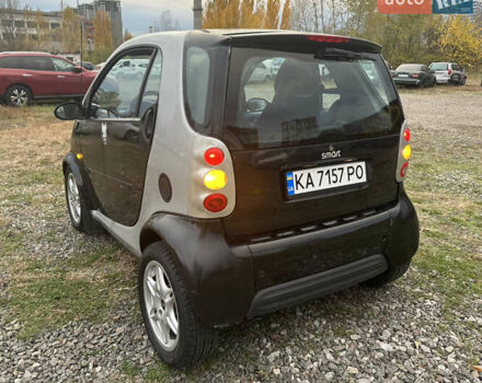 Чорний Смарт Fortwo, об'ємом двигуна 0.6 л та пробігом 155 тис. км за 2600 $, фото 4 на Automoto.ua