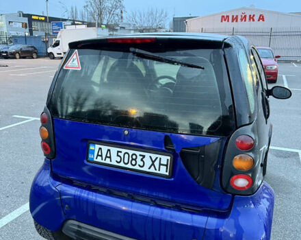 Чорний Смарт Fortwo, об'ємом двигуна 0.6 л та пробігом 232 тис. км за 2450 $, фото 2 на Automoto.ua