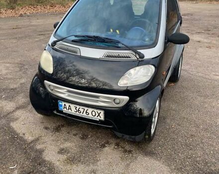 Черный Смарт Форту, объемом двигателя 0.6 л и пробегом 134 тыс. км за 3300 $, фото 3 на Automoto.ua