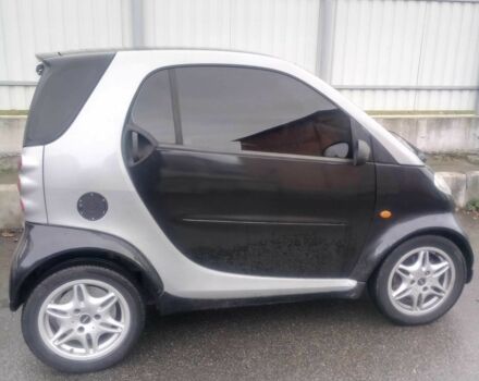 Черный Смарт Форту, объемом двигателя 0.6 л и пробегом 220 тыс. км за 2499 $, фото 5 на Automoto.ua