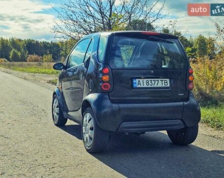 Черный Смарт Форту, объемом двигателя 0.6 л и пробегом 180 тыс. км за 2350 $, фото 5 на Automoto.ua