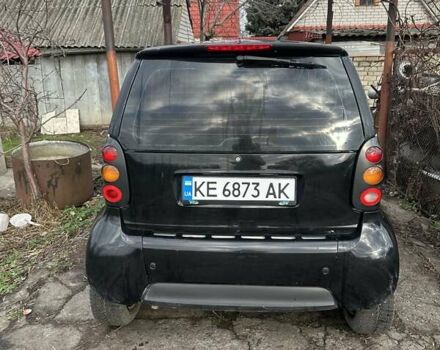 Черный Смарт Форту, объемом двигателя 0.6 л и пробегом 192 тыс. км за 2500 $, фото 3 на Automoto.ua