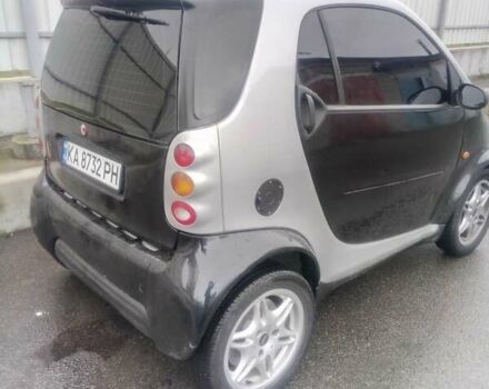 Черный Смарт Форту, объемом двигателя 0.6 л и пробегом 220 тыс. км за 2499 $, фото 6 на Automoto.ua