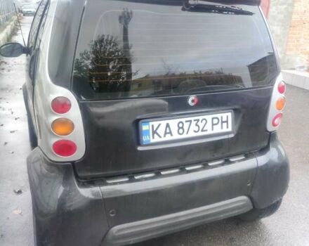 Черный Смарт Форту, объемом двигателя 0.6 л и пробегом 220 тыс. км за 2499 $, фото 3 на Automoto.ua