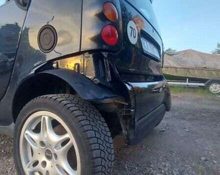 Чорний Смарт Fortwo, об'ємом двигуна 0.6 л та пробігом 118 тис. км за 2500 $, фото 2 на Automoto.ua