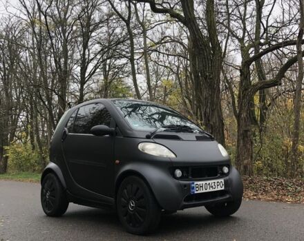 Черный Смарт Форту, объемом двигателя 0.6 л и пробегом 143 тыс. км за 2500 $, фото 6 на Automoto.ua