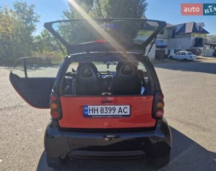 Черный Смарт Форту, объемом двигателя 0.6 л и пробегом 152 тыс. км за 2800 $, фото 8 на Automoto.ua