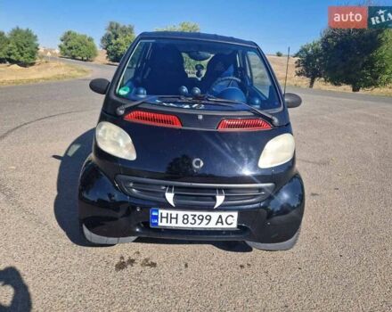 Черный Смарт Форту, объемом двигателя 0.6 л и пробегом 152 тыс. км за 2800 $, фото 1 на Automoto.ua