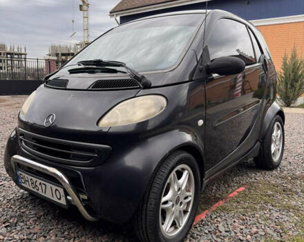 Черный Смарт Форту, объемом двигателя 0.6 л и пробегом 222 тыс. км за 2600 $, фото 1 на Automoto.ua