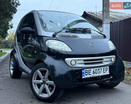 Черный Смарт Форту, объемом двигателя 0.6 л и пробегом 230 тыс. км за 1950 $, фото 14 на Automoto.ua