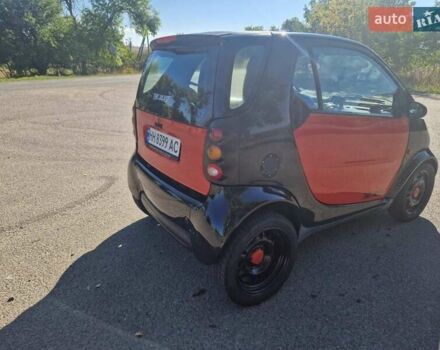 Черный Смарт Форту, объемом двигателя 0.6 л и пробегом 152 тыс. км за 2800 $, фото 7 на Automoto.ua
