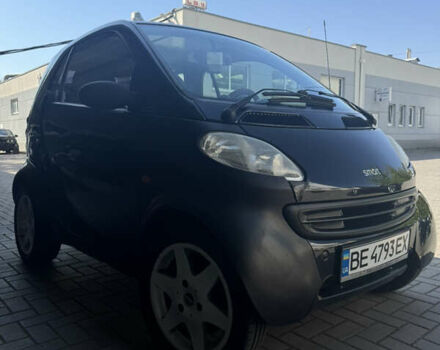 Чорний Смарт Fortwo, об'ємом двигуна 0.6 л та пробігом 217 тис. км за 2999 $, фото 1 на Automoto.ua