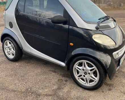 Черный Смарт Форту, объемом двигателя 0.6 л и пробегом 134 тыс. км за 3300 $, фото 6 на Automoto.ua