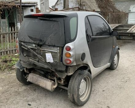 Черный Смарт Форту, объемом двигателя 0.8 л и пробегом 50 тыс. км за 700 $, фото 3 на Automoto.ua