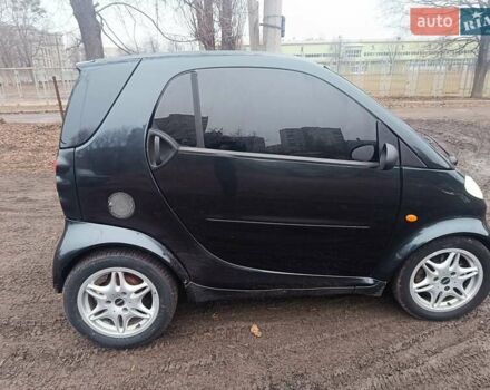 Чорний Смарт Fortwo, об'ємом двигуна 0.6 л та пробігом 170 тис. км за 2900 $, фото 1 на Automoto.ua