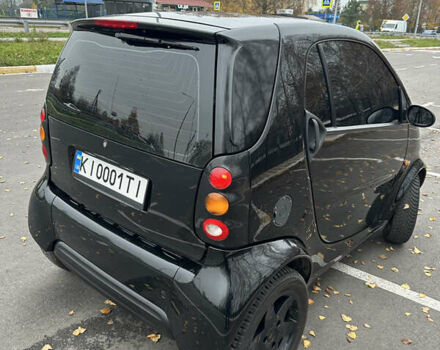 Черный Смарт Форту, объемом двигателя 0.6 л и пробегом 147 тыс. км за 4500 $, фото 5 на Automoto.ua