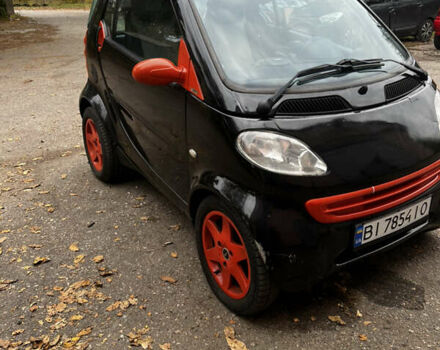 Смарт Fortwo 2001 у Полтаві на Automoto.ua Чорний Смарт Fortwo, об'ємом двигуна 0.8 л та пробігом 300 тис. км за 2850 $, фото 1 на Automoto.ua