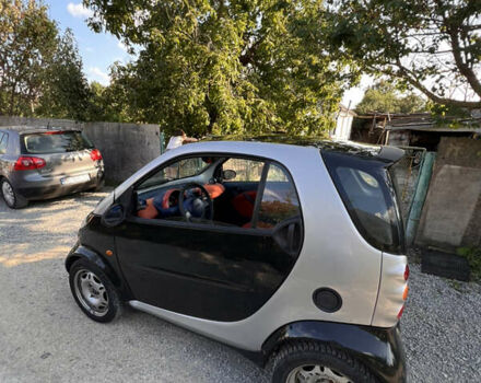 Черный Смарт Форту, объемом двигателя 0.6 л и пробегом 151 тыс. км за 2000 $, фото 6 на Automoto.ua