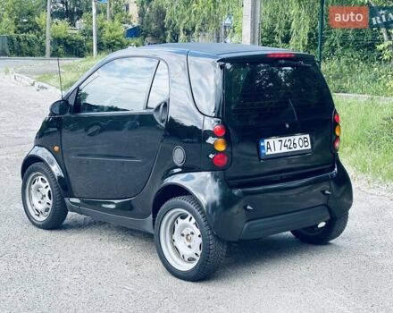 Чорний Смарт Fortwo, об'ємом двигуна 0.6 л та пробігом 124 тис. км за 2800 $, фото 3 на Automoto.ua