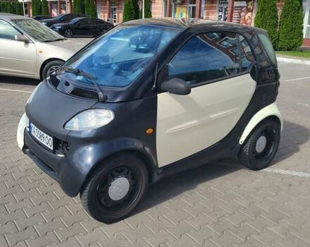 Черный Смарт Форту, объемом двигателя 0.6 л и пробегом 250 тыс. км за 2200 $, фото 6 на Automoto.ua