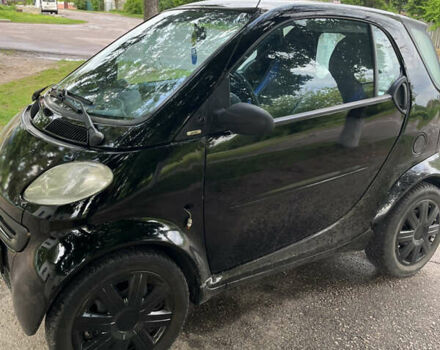 Чорний Смарт Fortwo, об'ємом двигуна 0.6 л та пробігом 261 тис. км за 2350 $, фото 1 на Automoto.ua