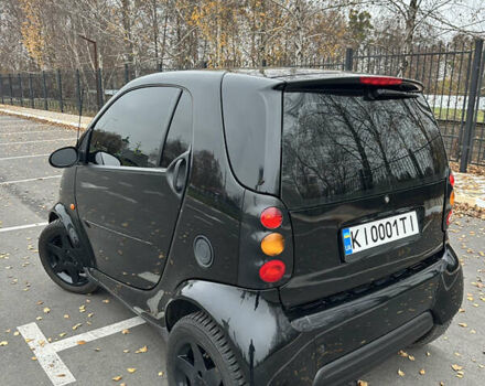 Черный Смарт Форту, объемом двигателя 0.6 л и пробегом 147 тыс. км за 4500 $, фото 3 на Automoto.ua