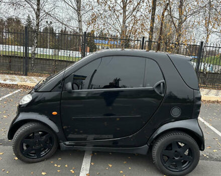 Черный Смарт Форту, объемом двигателя 0.6 л и пробегом 147 тыс. км за 3900 $, фото 2 на Automoto.ua