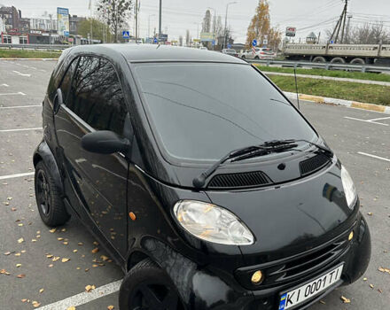 Черный Смарт Форту, объемом двигателя 0.6 л и пробегом 147 тыс. км за 4500 $, фото 7 на Automoto.ua