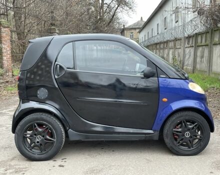 Черный Смарт Форту, объемом двигателя 0.6 л и пробегом 130 тыс. км за 1950 $, фото 7 на Automoto.ua