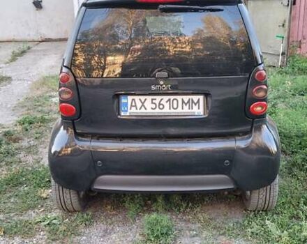 Черный Смарт Форту, объемом двигателя 0.6 л и пробегом 189 тыс. км за 3700 $, фото 9 на Automoto.ua