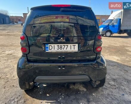 Черный Смарт Форту, объемом двигателя 0.6 л и пробегом 120 тыс. км за 3500 $, фото 3 на Automoto.ua