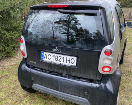 Чорний Смарт Fortwo, об'ємом двигуна 0.6 л та пробігом 128 тис. км за 3200 $, фото 2 на Automoto.ua
