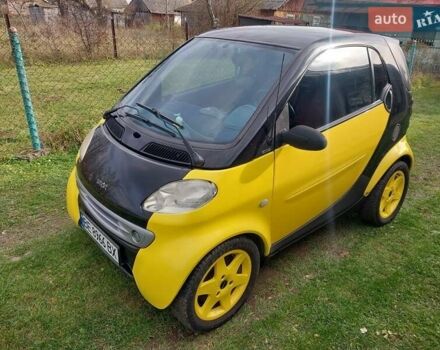 Черный Смарт Форту, объемом двигателя 0.6 л и пробегом 163 тыс. км за 2900 $, фото 7 на Automoto.ua
