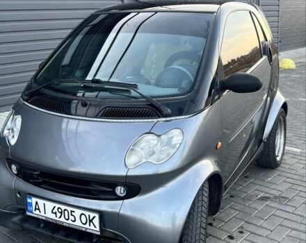 Чорний Смарт Fortwo, об'ємом двигуна 0.8 л та пробігом 200 тис. км за 3400 $, фото 1 на Automoto.ua