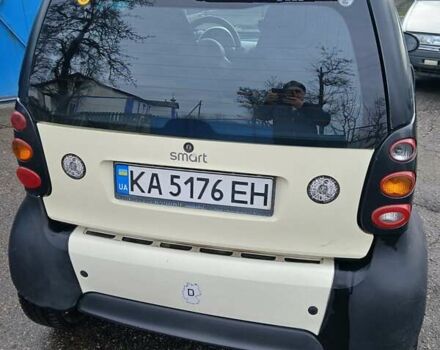 Черный Смарт Форту, объемом двигателя 0.6 л и пробегом 133 тыс. км за 3200 $, фото 5 на Automoto.ua