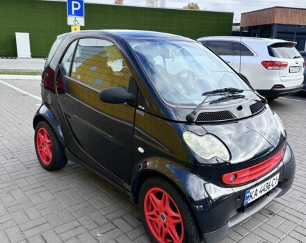 Черный Смарт Форту, объемом двигателя 0.6 л и пробегом 221 тыс. км за 3500 $, фото 2 на Automoto.ua